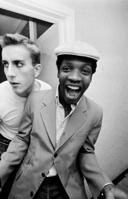 Terry Hall and Lynval Golding of The Specials. 1981