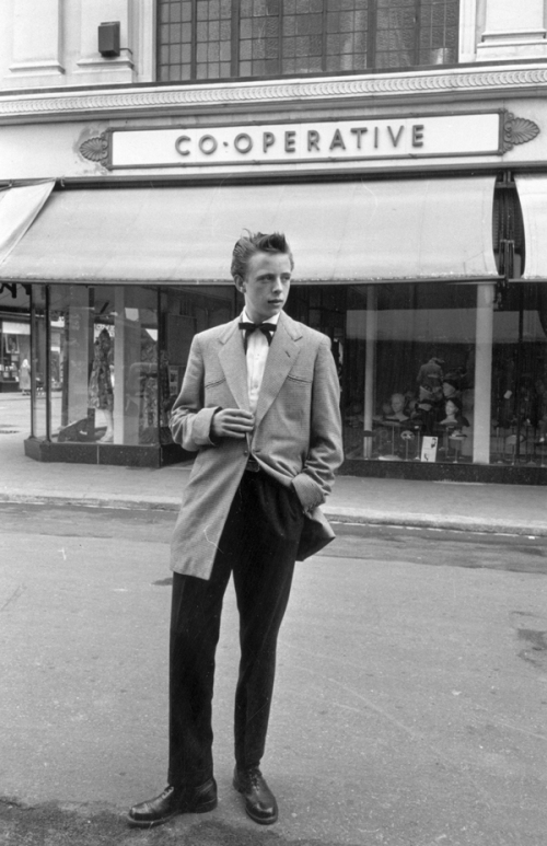 Teddy Boy,  London 1954